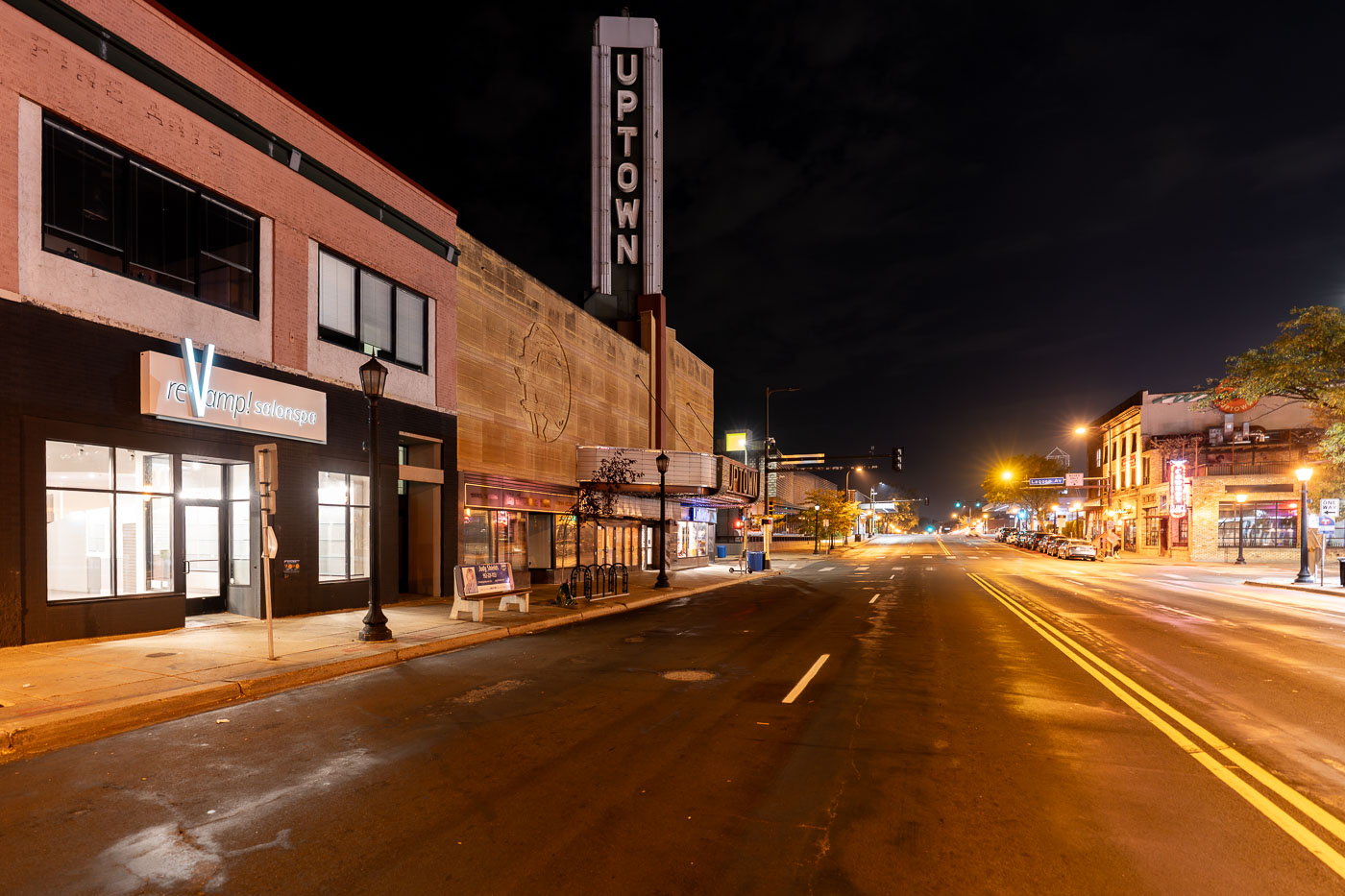 Empty Hennepin Ave Revamp SalonSpa