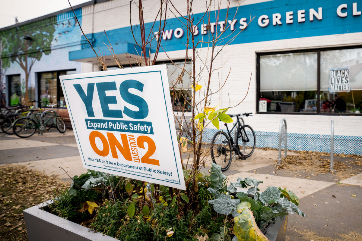 Expand Public Safety YES ON 2 Yard Sign