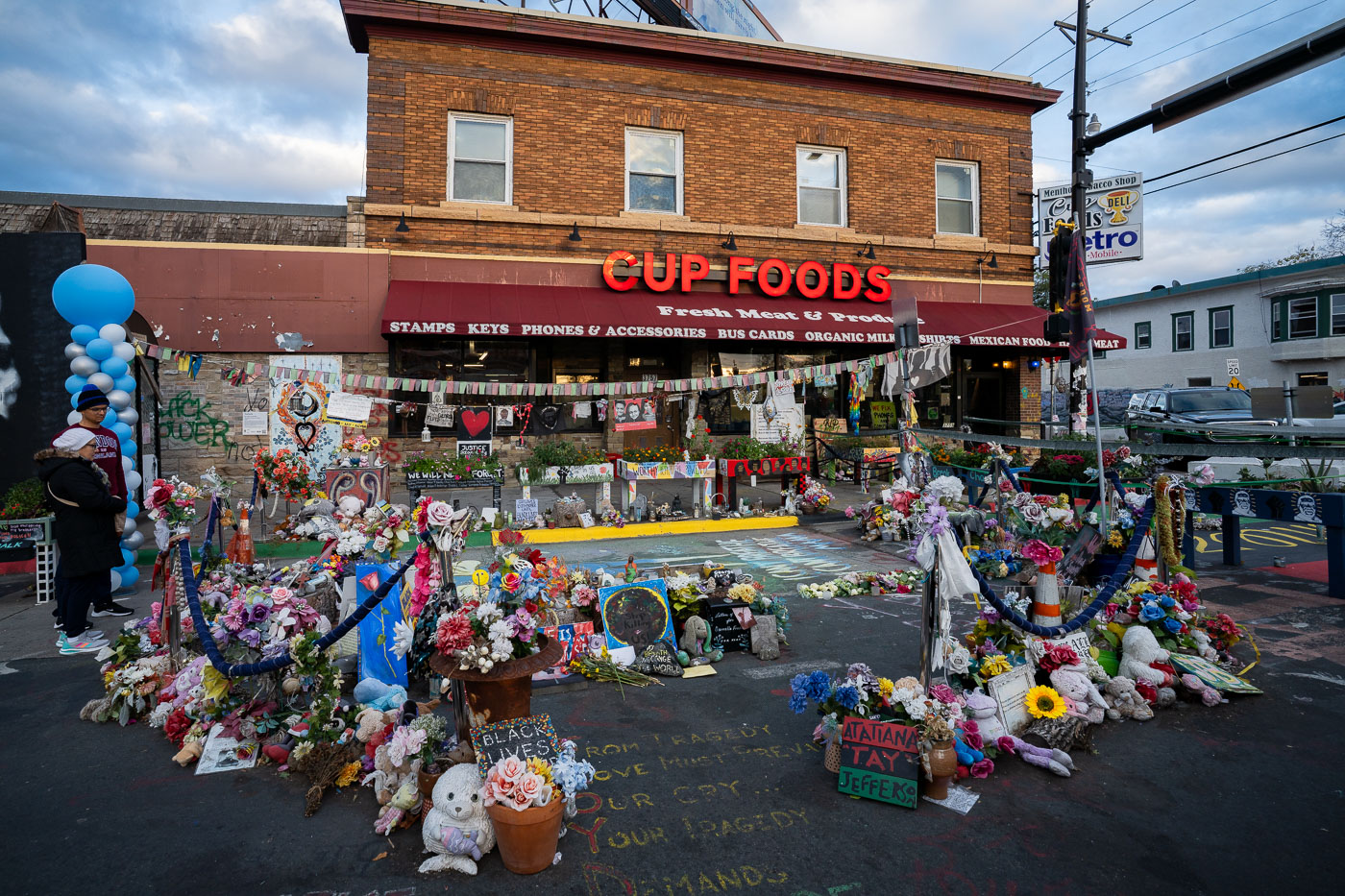 George Floyd Square on George Floyd's 48th Birthday