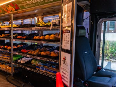 Grocery Bus at Lyndale Open Streets 2021