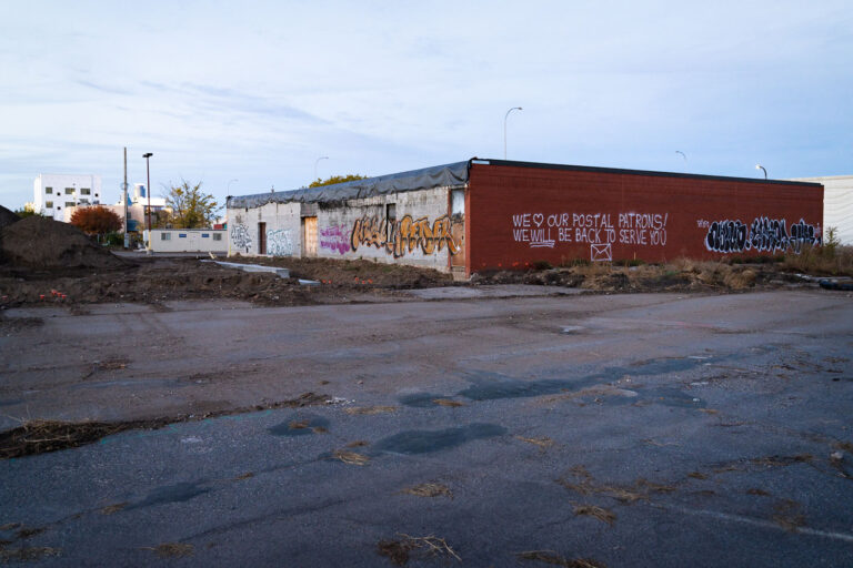 Lake Street Station Post Office Construction Starts 4 Post office construction beginning on Lake Street Station. The garage portion will remain.
