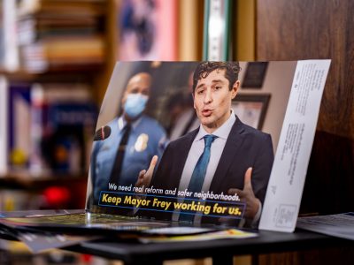 Jacob Frey Campaign Mailer on Policing, Minneapolis