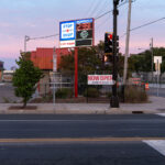 The Stop N Shop, located across from the Minneapolis Police Fifth Precinct, now open after being damaged during unrest.