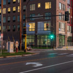 6-story Midtown Corner affordable housing project nearing completion after being determined to be a total loss after it was destroyed while under construction during unrest.