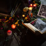 A vigil for Winston Smith on the 4 month anniversary of his death by law enforcement in Minneapolis. Smith was shot and killed on top of the parking ramp by a federal task force.