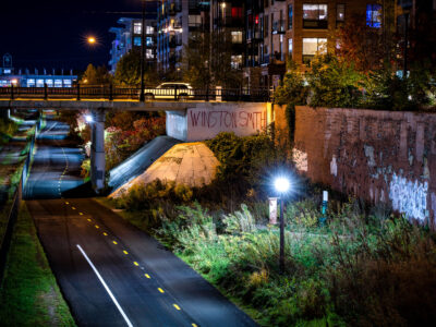 Winston Smith Graffiti on Midtown Greenway, Minneapolis