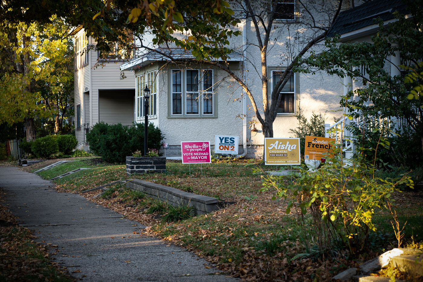 Yes on 2 Yard Sign in Minneapolis