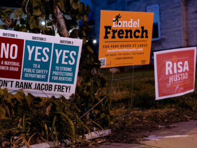 Minneapolis Yard Signs: "Don't Rank Jacob Frey" & Candidates