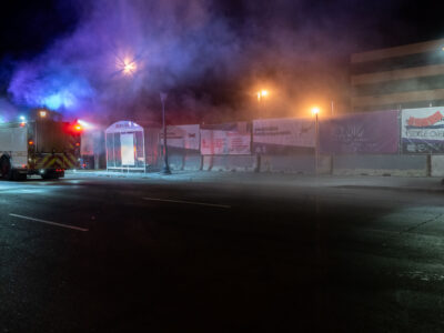 Minneapolis Fire Dept. responds to fires on Lake Street post-election