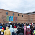 Students and activists gathered at Prior Lake High School after a racist video goes viral online.