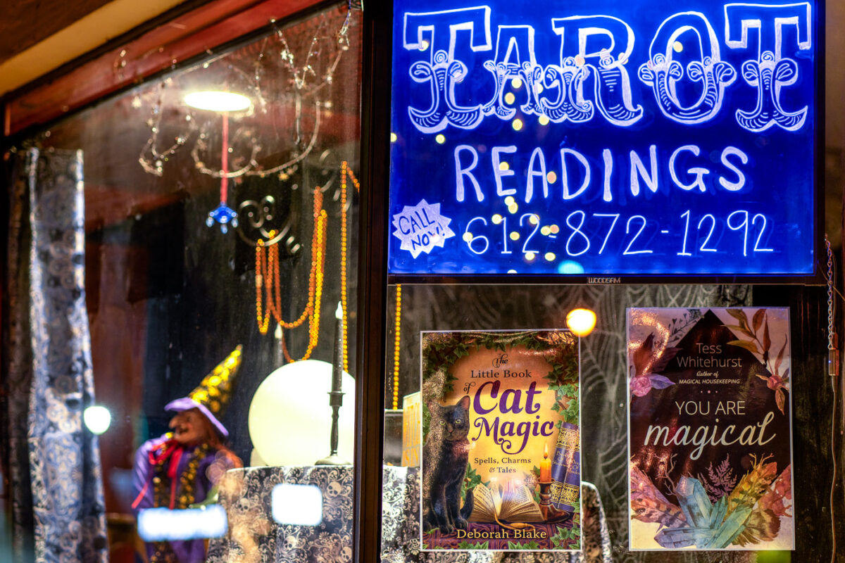 Thoth Tarot By Zack Anderson located at 910 W Lake Street in Uptown Minneapolis.