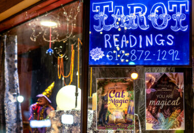 Thoth Tarot By Zack Anderson located at 910 W Lake Street in Uptown Minneapolis.