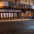 Graffiti at the Uptown Theatre on Hennepin. "Do you know who Winston Smith is??"