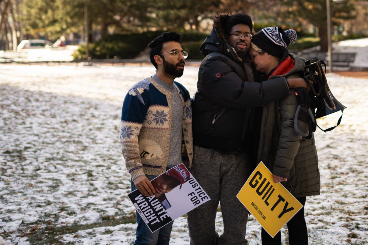 Courteney Ross reacts to Kim Potter trial verdict