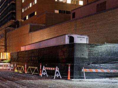 Mobile Morgue at North Memorial Hospital, Minneapolis