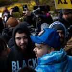 Reaction outside the courthouse where former Brooklyn Center Police Officer Kim Potter was found guilty on all manslaughter charges in the April 11, 2021 shooting death of Daunte Wright.