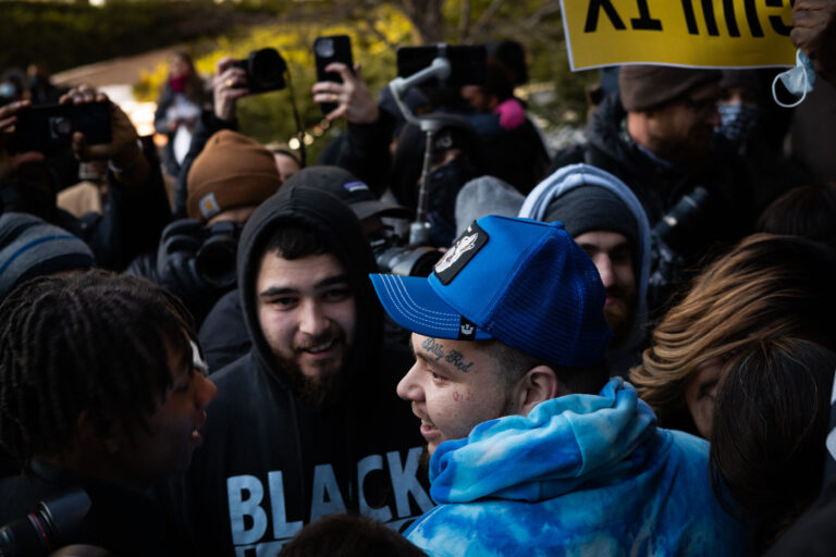 Daunte Wright family after Kim Potter verdict 3 Reaction outside the courthouse where former Brooklyn Center Police Officer Kim Potter was found guilty on all manslaughter charges in the April 11, 2021 shooting death of Daunte Wright.