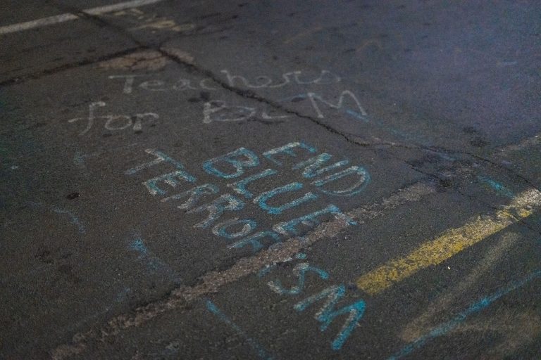 End Blue Terrorism Graffiti in Minneapolis 3 End Blue Terrorism
