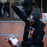 Reaction outside the courthouse where former Brooklyn Center Police Officer Kim Potter was found guilty on all manslaughter charges in the April 11, 2021 shooting death of Daunte Wright.