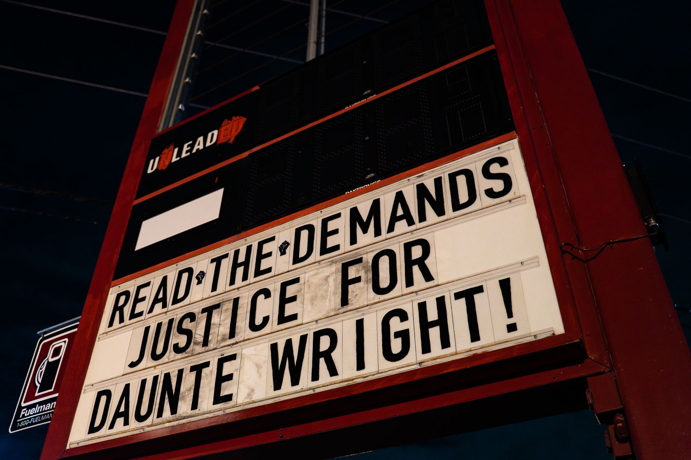 Read the Demands Justice for Daunte Wright at Peoples Way