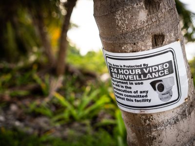 24 Hour Surveillance Notice, Ambergris Caye