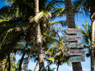 San Pedro Activity Signpost, Belize