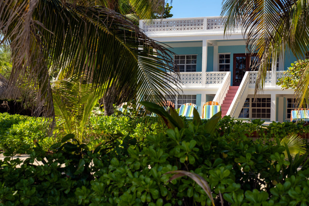 A Beach House on Ambergris Caye in Belize.