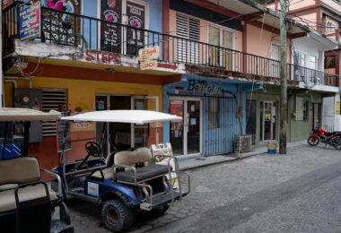 Belicolor store in San Pedro Belize.