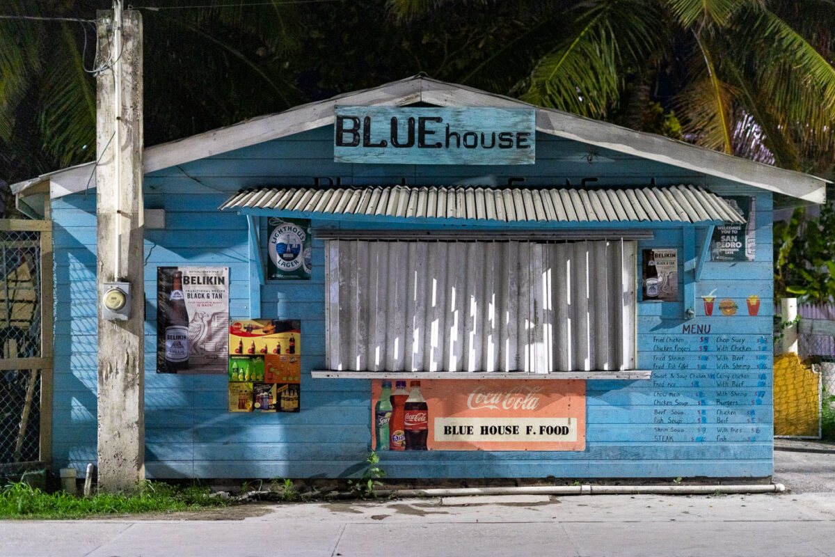 BLUE House in San Pedro, Belize.