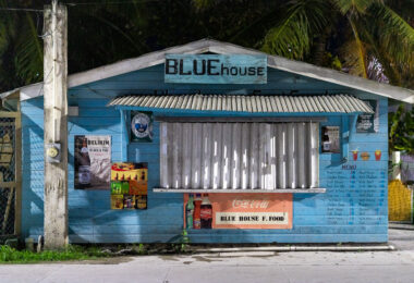 BLUE House in San Pedro, Belize.
