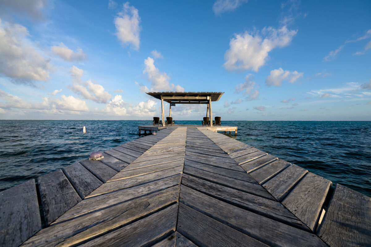 Dock Near Matachica Resort, Ambergris Caye