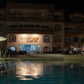 The pool at Grand Caribe Resort in San Pedro Belize.