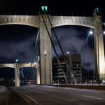 Minneapolis gets hidden behind steam when it gets to -15F. Some photos from the early morning hours of January 2, 2022.