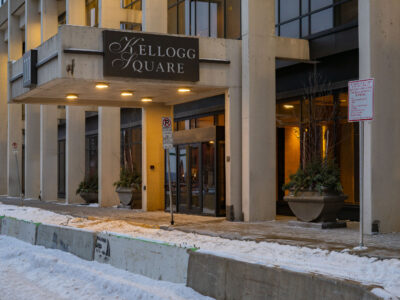 Kellogg Square, St. Paul, across from George Floyd Federal Trial