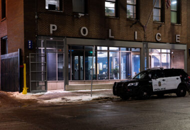 Minneapolis Police 1st precinct police station in Downtown Minneapolis.