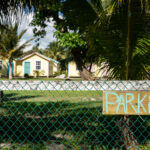 A parking sign in Belize.