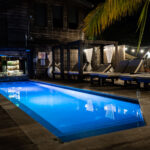 PUR Boutique Cabanas & Taco Bar on Ambergris Caye, Belize.