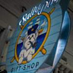 Salty Dog Gift Shop in San Pedro, Belize.