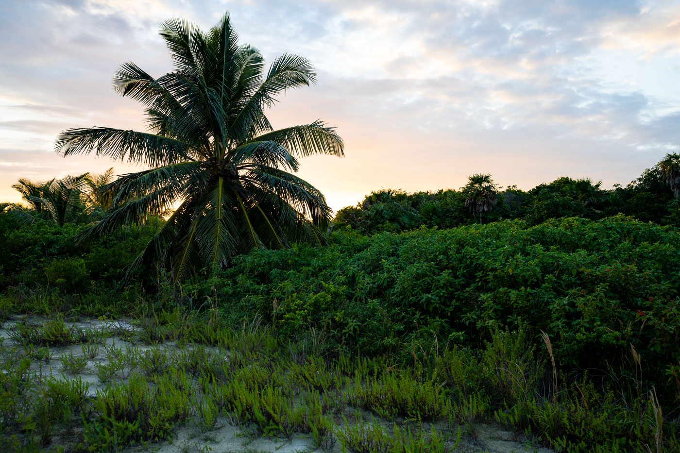 Sunset in Ambergris Caye Belize