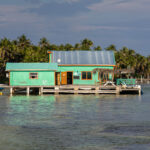Tranquility Bay at the northern end of Ambergris Caye in Belize.