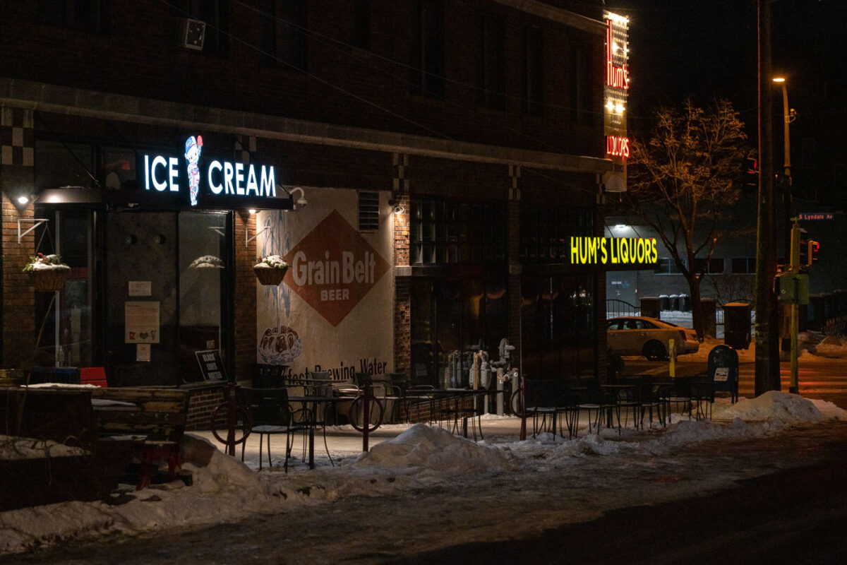 Bebe Zito Ice Cream and Hum’s Liquors, 22nd & Lyndale, Minneapolis