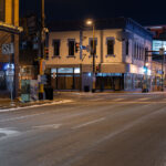 Intersection of Hennepin Avenue and Lake Street in Uptown Minneapolis.
