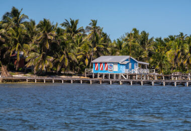 White Sands Dive Shop in San Pedro Belize. https://whitesandsdiveshop.com
