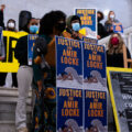 Minneapolis residents meet at City Hall to hand deliver ethics complaints against Mayor Frey to the city attorney's office. The complaints all surround the Minneapolis Police shooting death of Amir Locke on February 2, 2022. They promise many more will be coming.