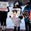 Daunte Wright's family joined activists and protesters outside the courthouse to respond to today's sentencing of Kim Potter. “...she’s gonna do a year and a half” “This is the epitome of corruption, the epitome of disrespect. The communities back is up against the wall, how much do you expect us to take?”