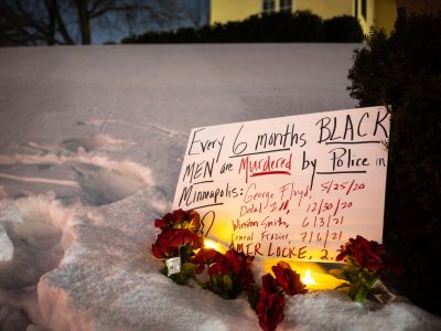 Minneapolis Memorial for Amir Locke and Police Violence Victims