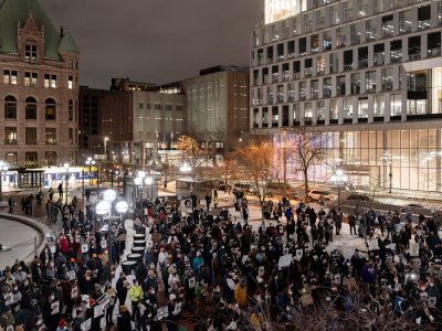 Minneapolis Protest for Amir Locke at Government Plaza