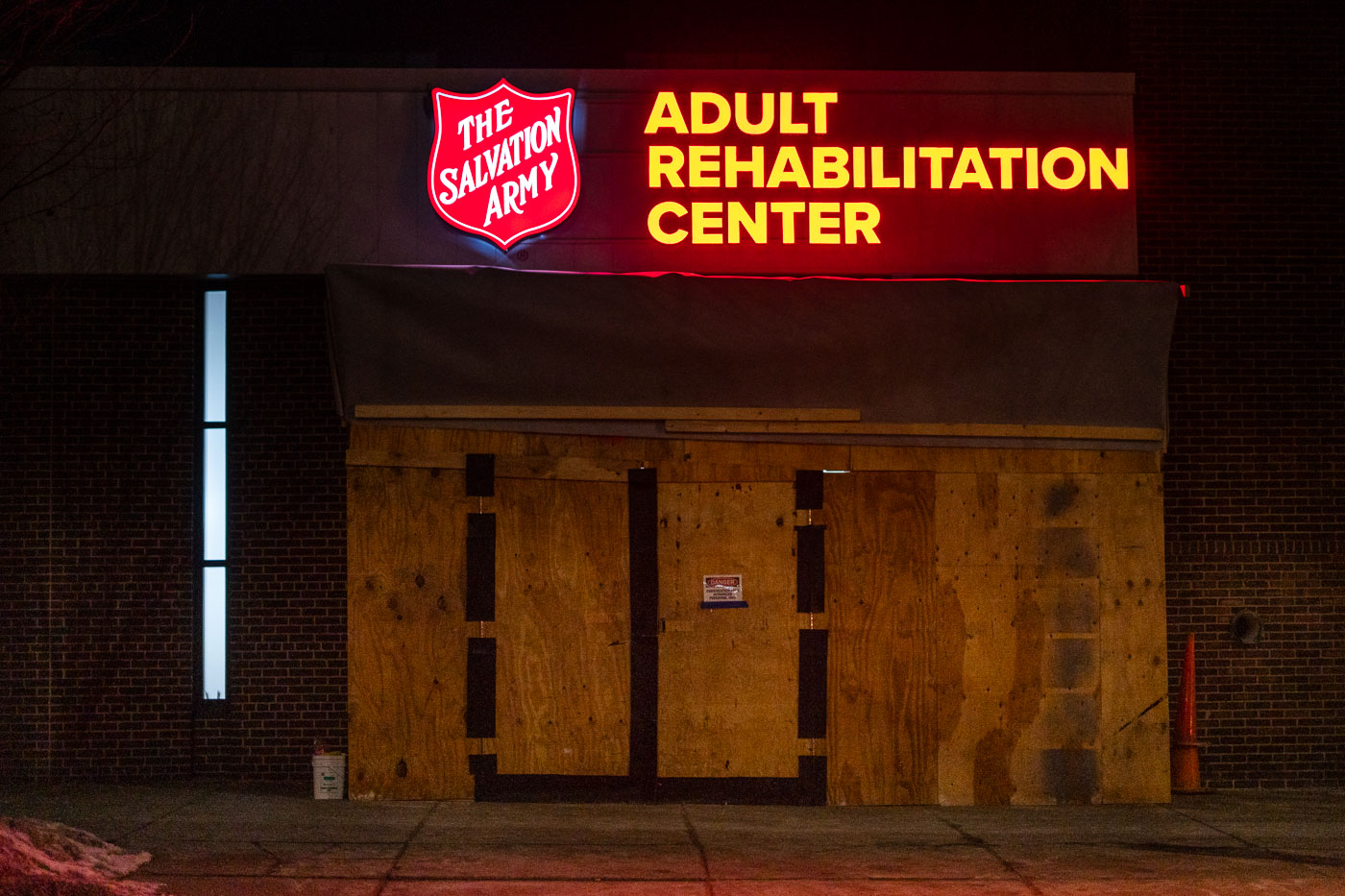 Adult rehabilitation  Center sign