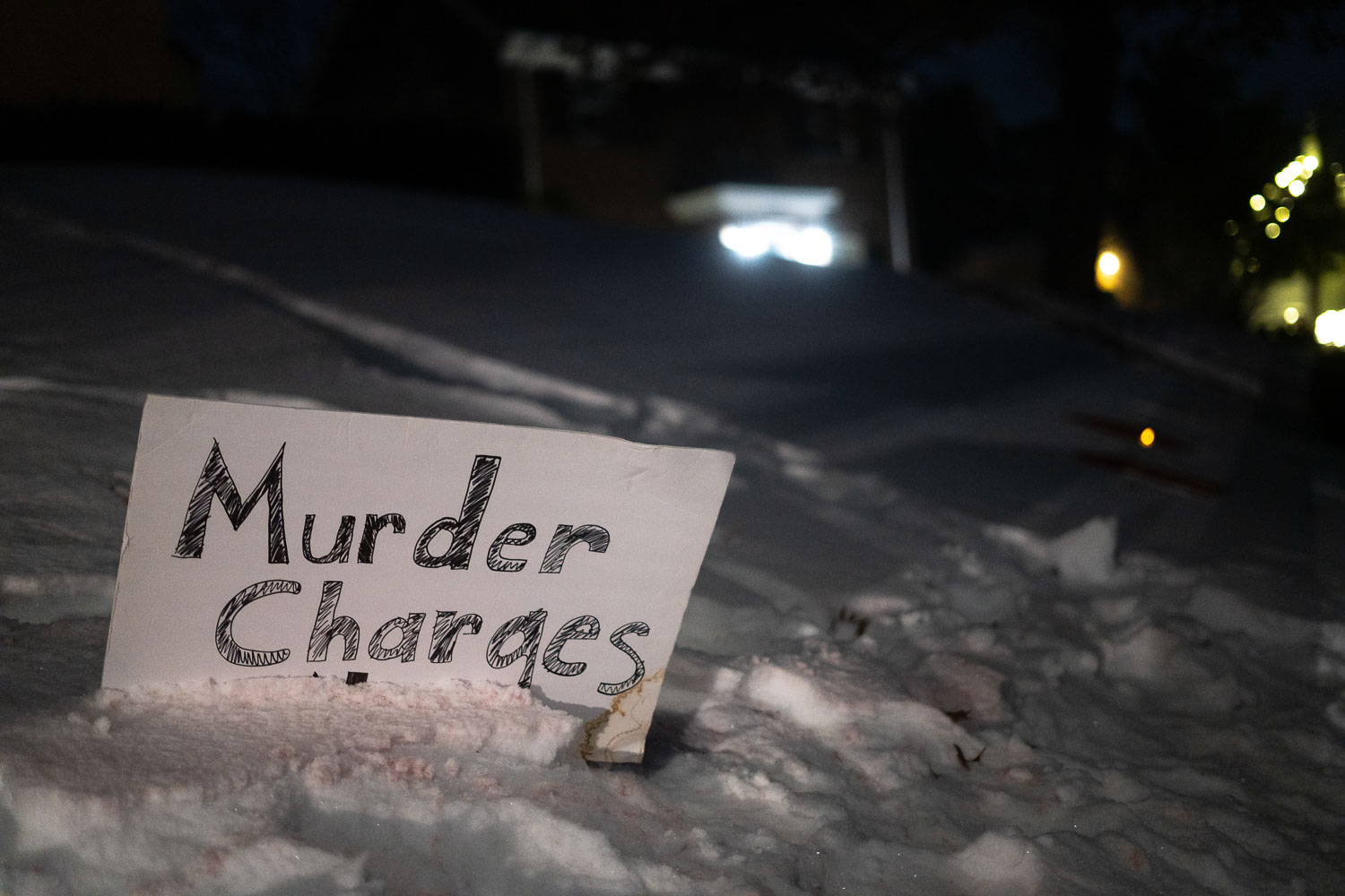 Amir Locke protests