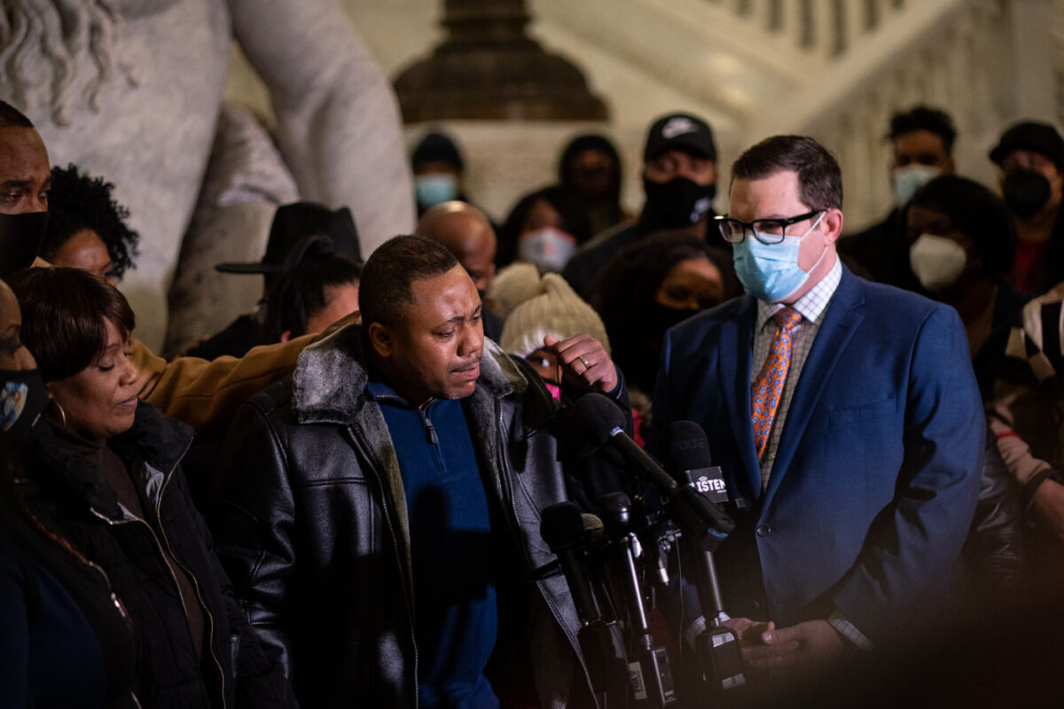 Amir Locke’s Father Speaks at Minneapolis City Hall